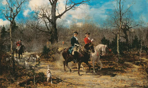 Alfred Wierusz-Kowalski, Jesienna przejażdżka