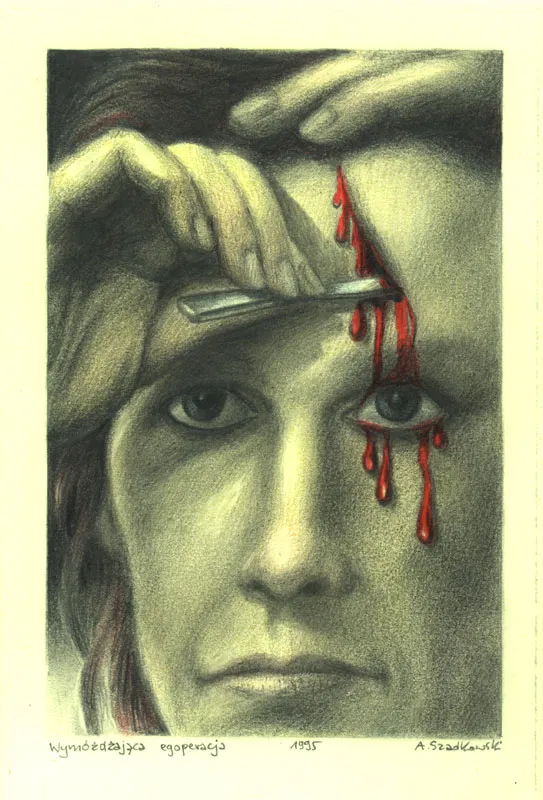 Andrzej Szadkowski, Wymóżdzająca egoperacja, 1995