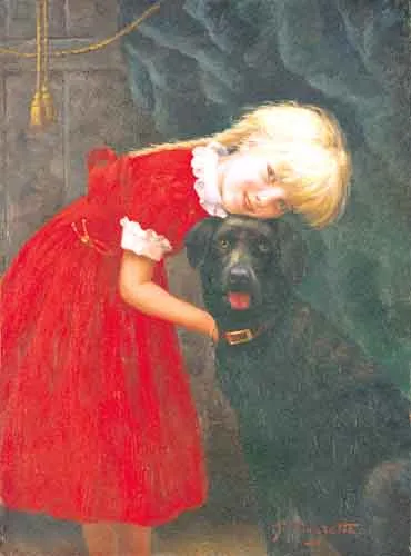 Fritz Douzette, Dziewczynka z przyjacielem