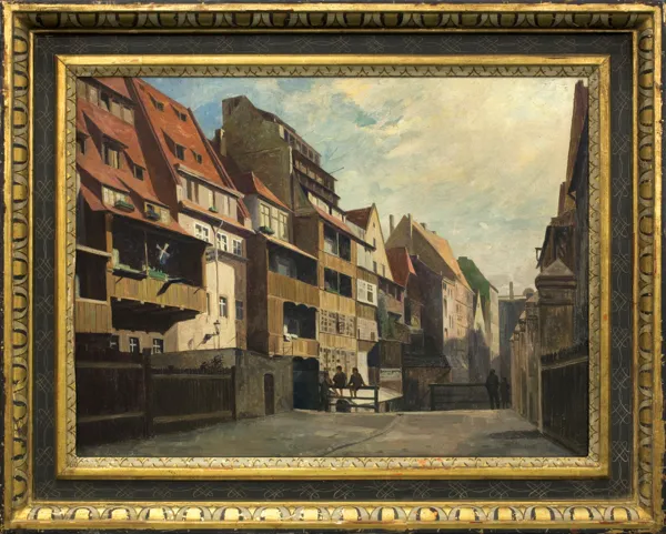 Bruno Steigueber, WIDOK ULICY BIAŁOSKÓRNICZEJ WE WROCŁAWIU