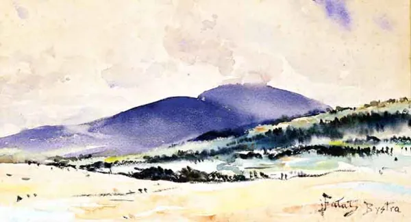 Julian Fałat, Pejzaż z Bystrej