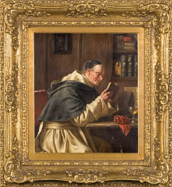 Fritz Wagner, ZAKONNIK NAD KSIĄŻKĄ