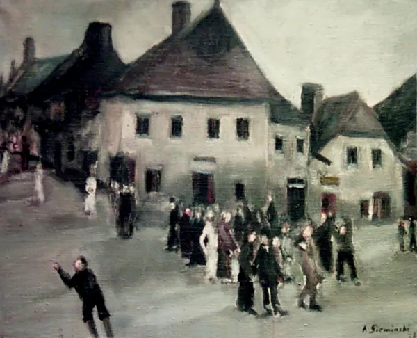 Andrzej Siemiński, W miasteczku