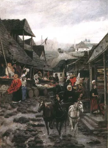 Adam (Brat Albert) Chmielowski, Ulica w podolskim miasteczku