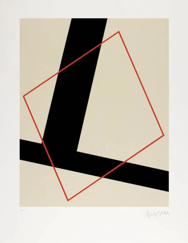 Friedrich Vordemberge-Gildewart, Composition, 1935 