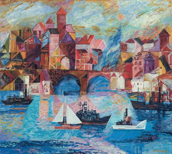 Jan Szancenbach, PORT W AMSTERDAMIE, 1980