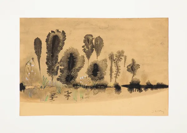 Józef Wilkoń, TOPOLE NAD ROZLEWISKIEM