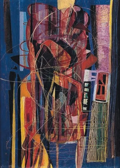 Marian Bogusz, KOMPOZYCJA, 1957