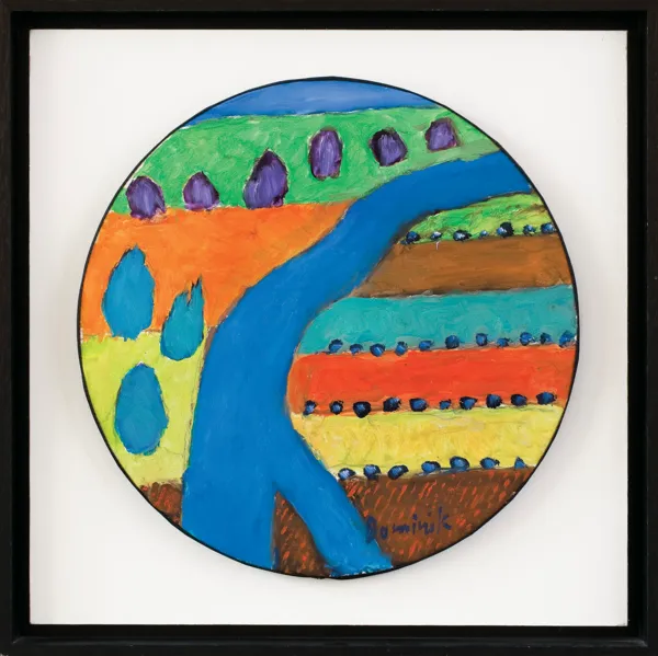 Tadeusz Dominik, PEJZAŻ MAZOWIECKI, ok. 2010