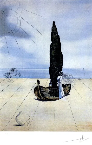 Salvador Dali, Widzenie kuzynki Karoliny, lata 70