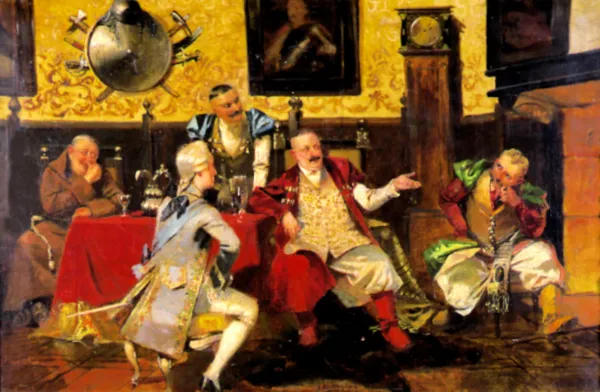 Jan Czesław Moniuszko, ROZMOWA PRZY WINIE, 1890