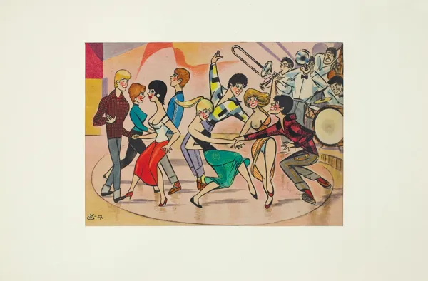 Jerzy Szelągowski, Dancing, 1957