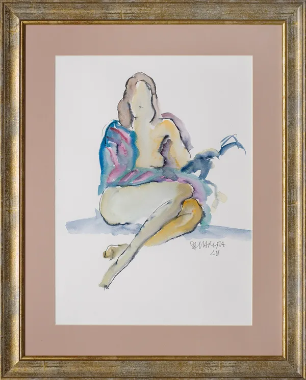 Joanna Sarapata, Siedząca kobieta, 2011