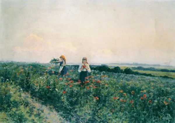 Wiktor Korecki, Wśród maków