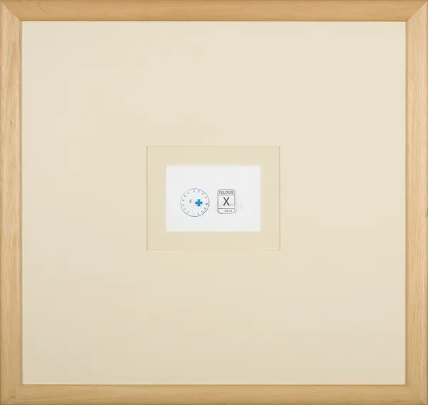 Joseph Beuys, Kartka ze stemplami Fluxusu