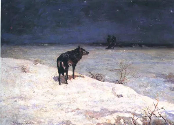 Alfred Wierusz-Kowalski, Wilk