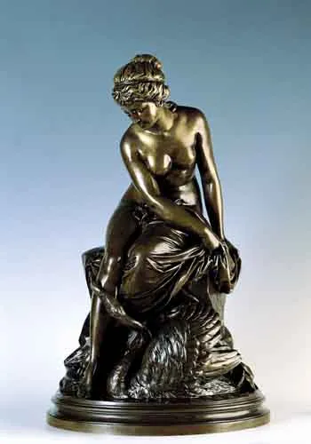 Carl  Dorn, Dziewczyna z łabędziem