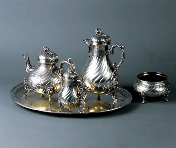 Autor nierozpoznany, Komplet do kawy i herbaty, ok. 1880