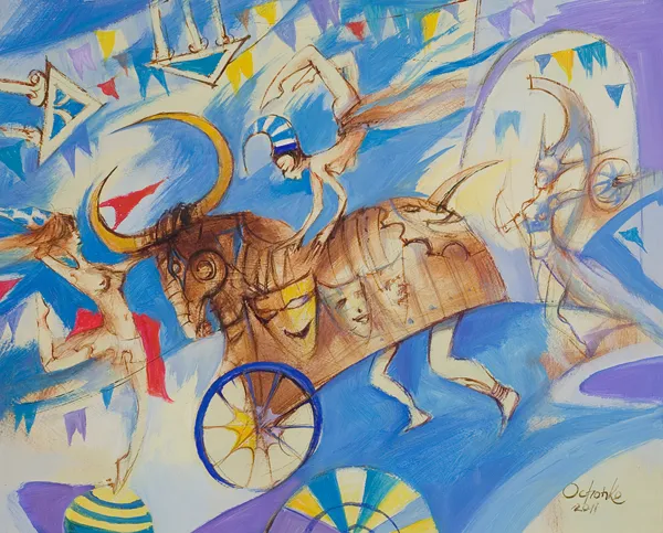 Eugeniusz Ochonko, Z cyklu: Podróże w nieznane, 2011 