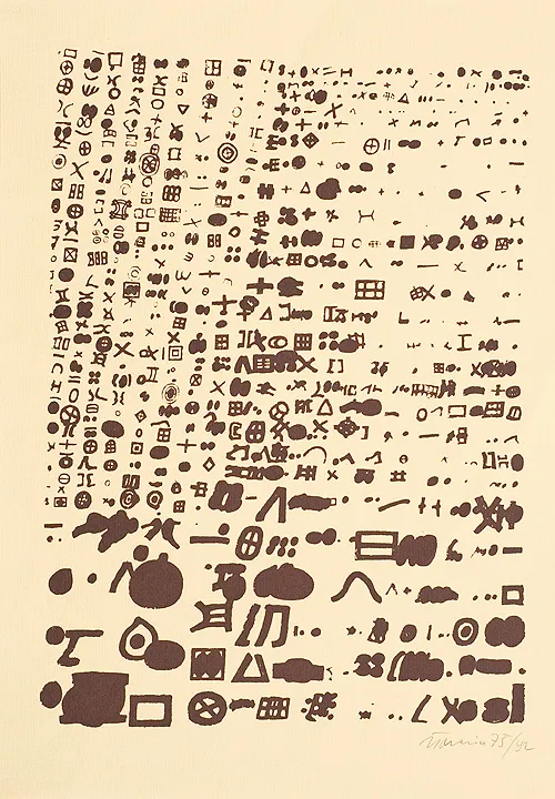 Jan Tarasin, PRZEDMIOTY, 1975/92