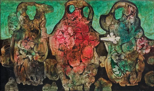 Alfred Lenica, ZASTRZYKI DOMIĘŚNIOWE, 1962