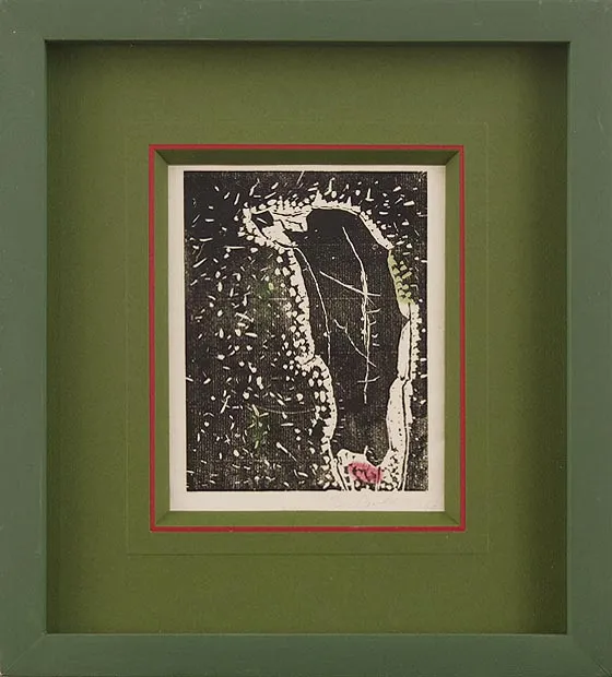 Tadeusz Brzozowski, Rycina z katalogu Konfrontacje 60, 1960