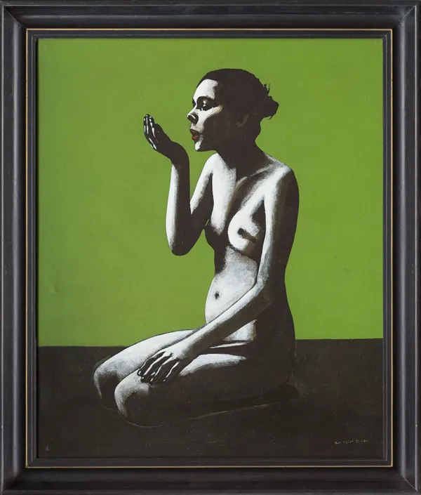 Antoni Fałat, AKT NA ZIELONYM TLE, 1988 