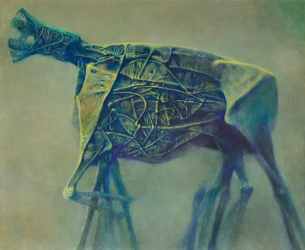 Zdzisław Beksiński, BEZ TYTUŁU, lata 90-te XX w.