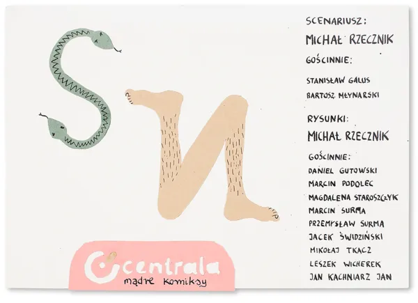 Michał  Rzecznik, S/N (Projekt okładki komiksu), 2013