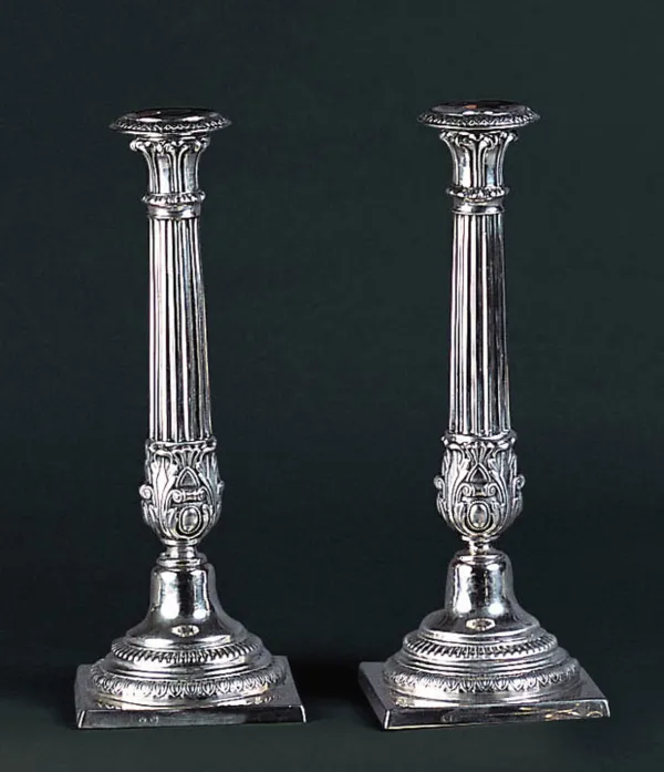 Autor nierozpoznany, PARA ŚWIECZNIKÓW, 1842-1843