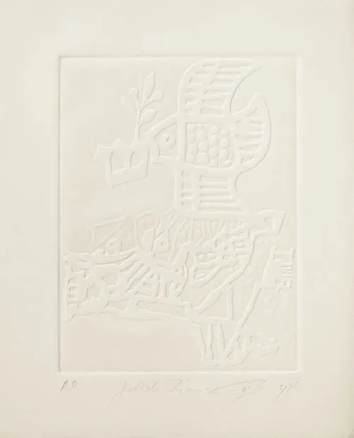 Jacob Zim, Kompozycja fakturowa