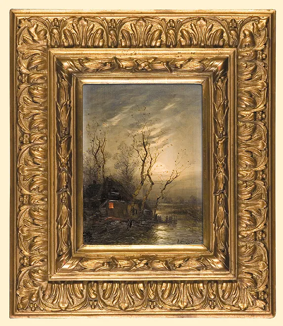 Johann Jungblut, CHATA NAD WODĄ PRZY KSIĘŻYCU