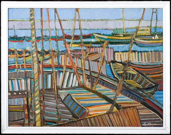 Władysław  Krężel, W PORCIE, 1968