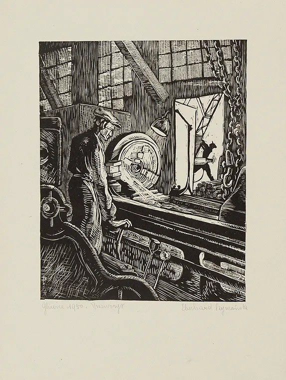 Janina Joanna Eberhard-Szymańska, TOKARZ, GLIWICE, 1950