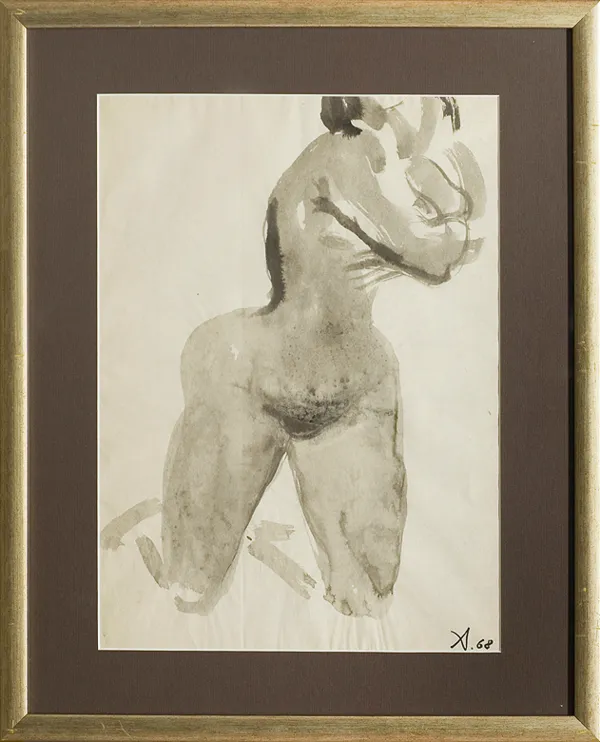 Adam Smolana, Akt, z cyklu Akty, 1968