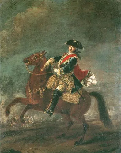 August Querfurt, Karol August Fryderyk ks. Waldeck-Pyrmont