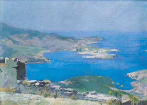 Władysław Ślewiński, WIDOK NA ZATOKĘ, ok. 1911