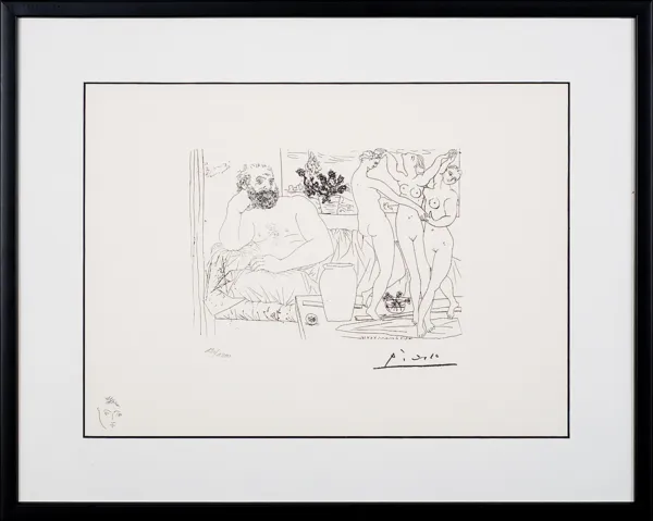 Pablo Picasso, Rycina LXXXI z Teki Vollarda