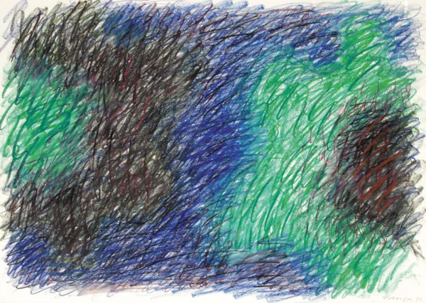 Wojciech Fangor, BEZ TYTUŁU, 1971