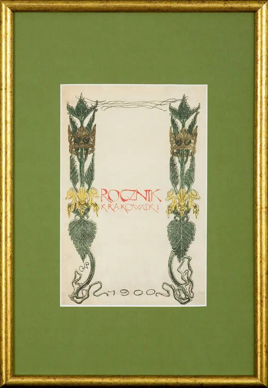 Stanisław Wyspiański, Strona tytułowa czasopisma Rocznik Krakowski