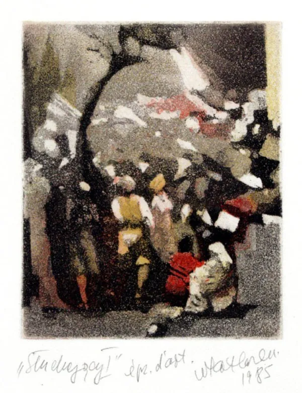 Włodzimierz Kotkowski, Słuchający I, 1985