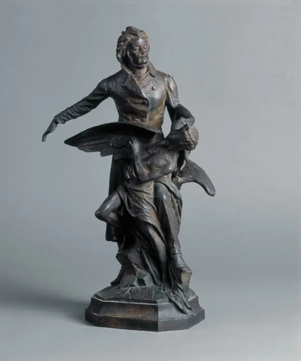 Antoni Kurzawa, Mickiewicz budzący geniusza poezji, 1891