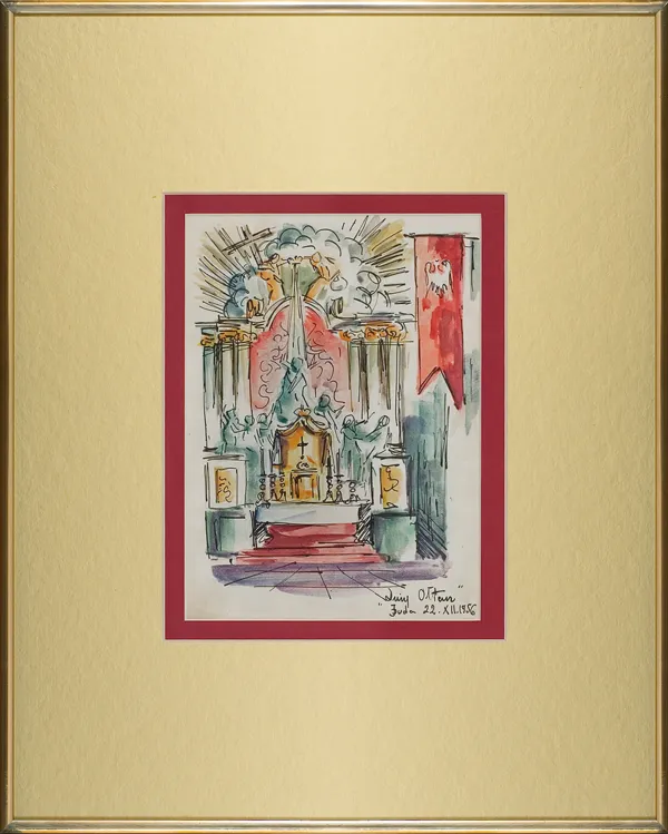 Jerzy Duda Gracz, Duży Ołtarz, 1956