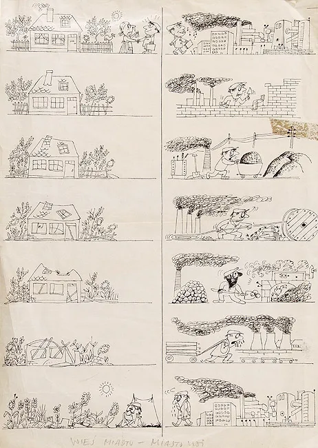 Hanna Gosławska-Lipińska (Ha-Ga), Wieś miastu -  miasto wsi