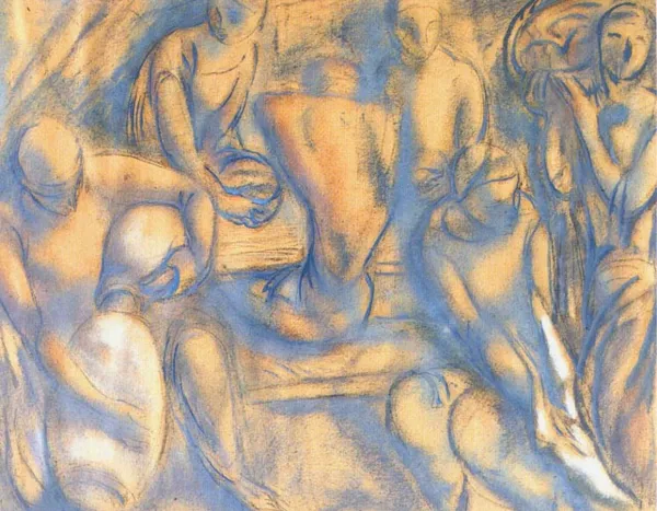 Leopold Gottlieb, Przy stole