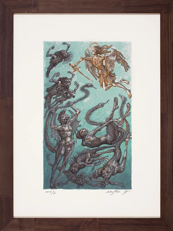 Jan Lebenstein, ILUSTRACJA DO APOKALIPSY, 1985