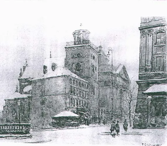 Tadeusz Cieślewski, Kościół Św. Anny