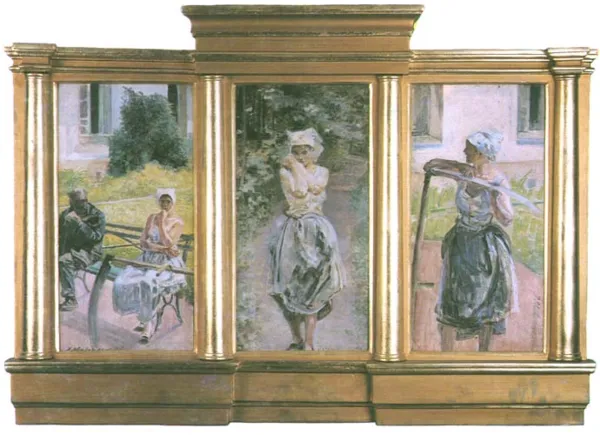 Jacek Malczewski, Środek lata - tryptyk