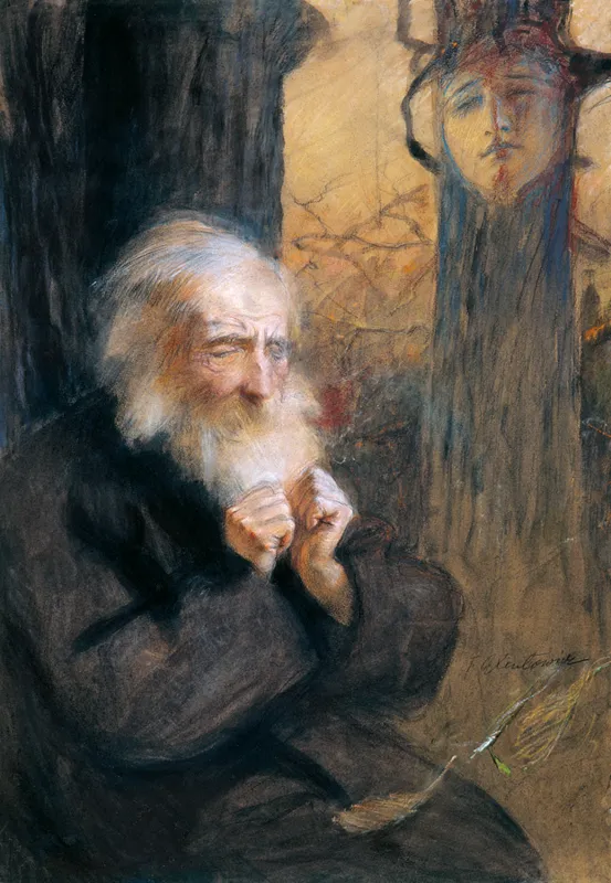 Teodor Axentowicz, Wizja