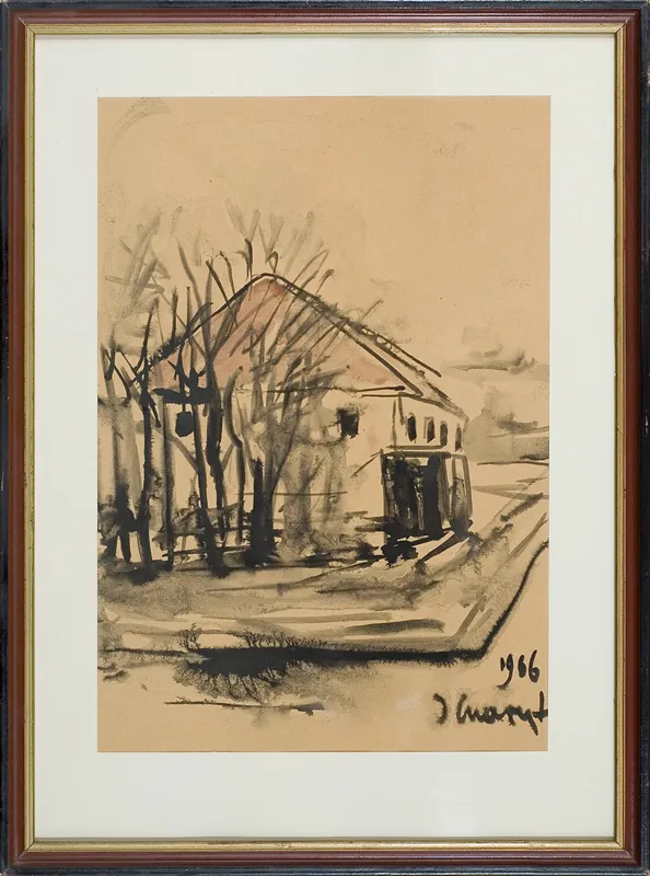 Józef Charyton, Chałupa w Siemiatyczach, 1966